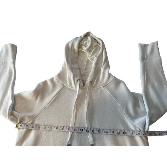 Danskin Women XL Cream Hooded Sweatshirt 86q - Picture 6 of 8